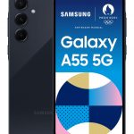 Samsung Galaxy A55 5G 128GB Smartphone 8GB RAM Unlocked Dual-Sim-Free – Navy A