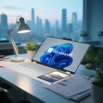 15.6 inch +7 inch touch screen dual-screen laptop Intel N100 for business design laptop brand new