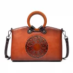 Fashion Vintage Designer Ladies Bags Genuine Leather Women’s Handbags for Women Tote Bag